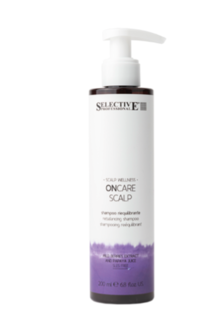 SELECTIVE ON CARE SCALP REBALANCING Šampūnas riebiai galvos odai, 200ml